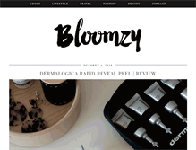Tablet Screenshot of bloomzy.co.uk